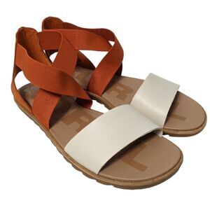 NWOT SOREL Ella Desert Sun Leather Sandals 9.5